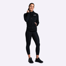 Load image into Gallery viewer, TWL - WOMENS APACHE 2.0 ZIP THROUGH HOODIE - BLACK