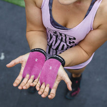 Load image into Gallery viewer, The WOD Life - Leather Gymnastics Grips - Pink

