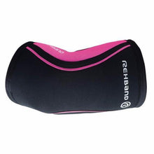 Load image into Gallery viewer, Rehband RX Elbow Sleeve - 5mm - Black/Pink - SINGLE

